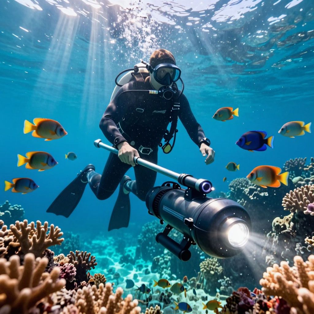 Увлекательная подводная охота с подводным буксировщиком